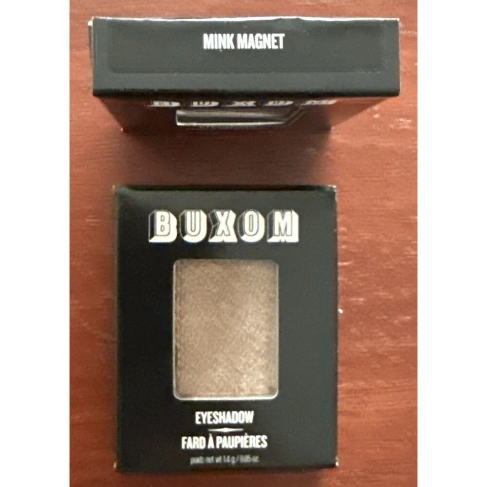 2 BUXOM Eye Shadow Eyeshadow  Singles Refills Mink Magnet Boxed